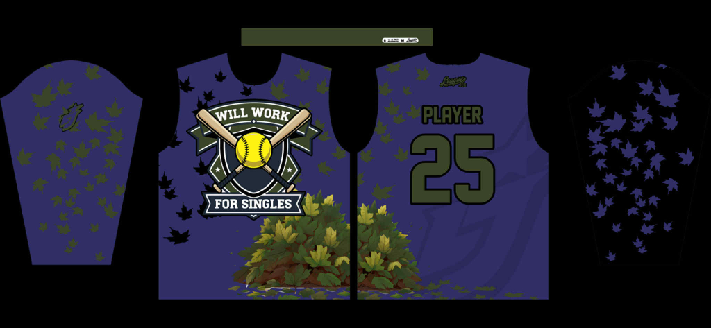 Will Work for Singles Official Jersey