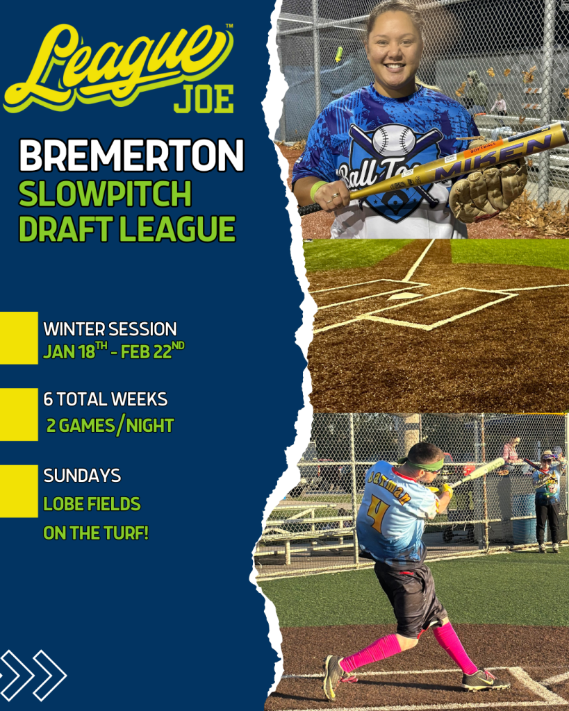Bremerton Slowpitch Softball Draft Logo