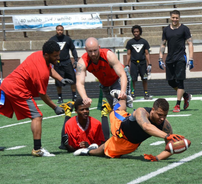 Indy Flag Football League Logo