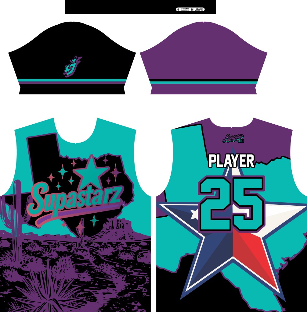 SUPASTARZ Official Jersey